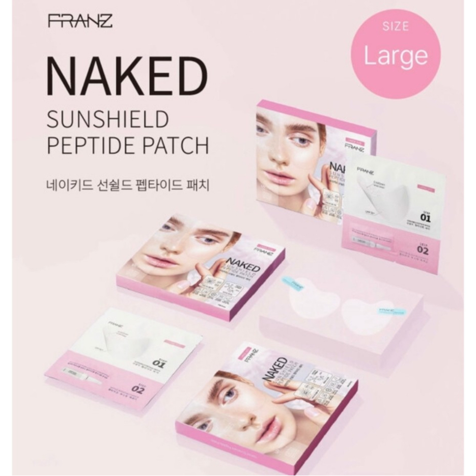 พร้อมส่ง สินค้าของแท้จาก NAKED SunShield Peptide Patch_หมดอายุ_20270401