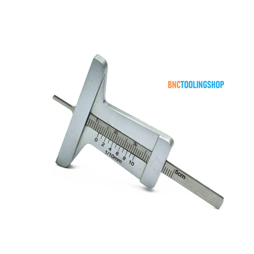 เกจวัดความลึกร่องยางรถยนต์, Stainless Steel Car Tyre Tire Tread Depth Gauge Meter Ruler Caliper Moto Truck Measures Tool