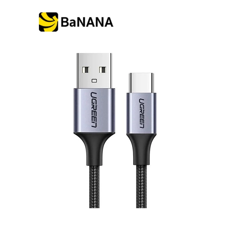สายชาร์จ Ugreen USB-A to USB-C 2 เมตร Black by Banana IT