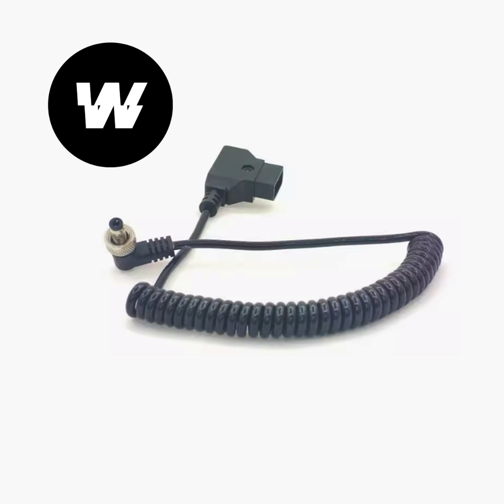 (พร้อมส่ง) D-TAP to DC With Spring Cable สาย D-TAP ไป DC แบบสายสปริง (มีเขี้ยวล็อค)