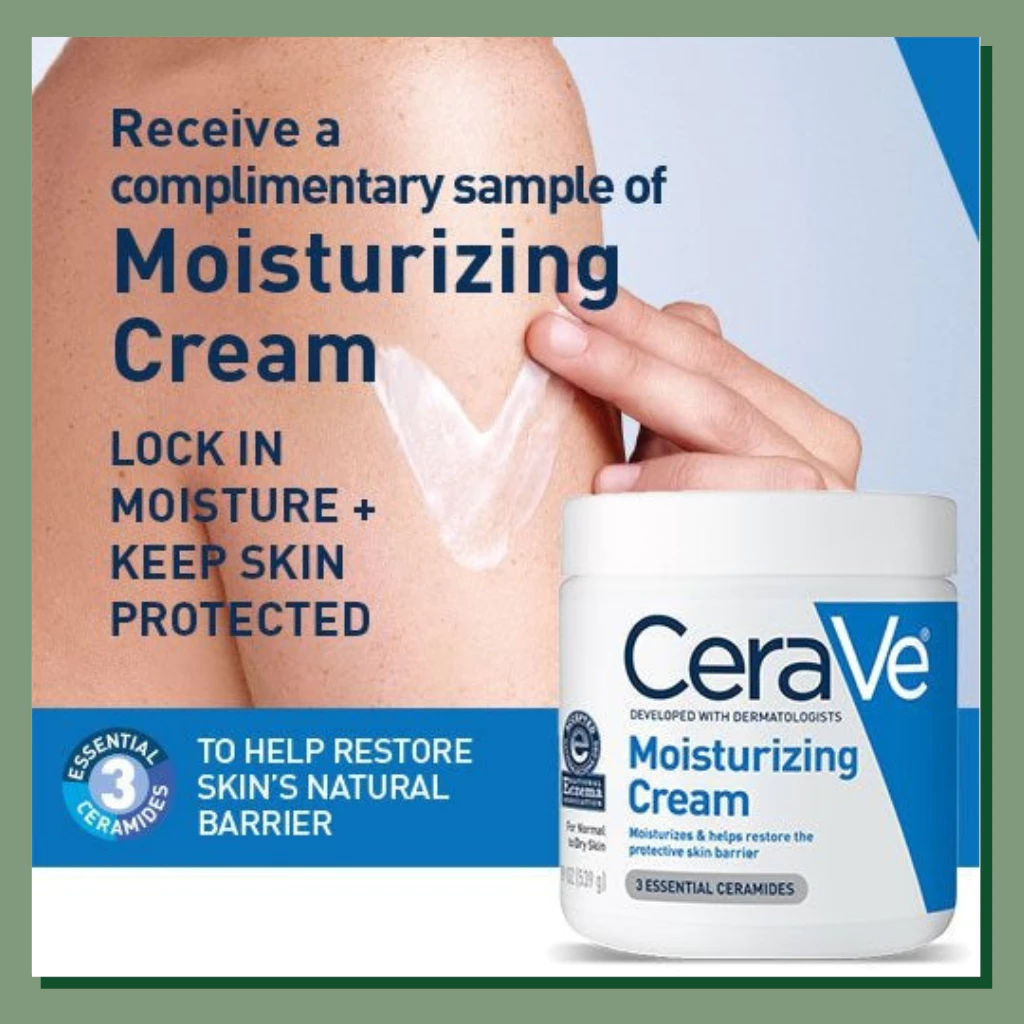 CeraVe Moisturising Cream เซราวี ครีมบำรุงผิว สำหรับผิวแห้ง-แห้งมาก 50 ml. thumbnail 7