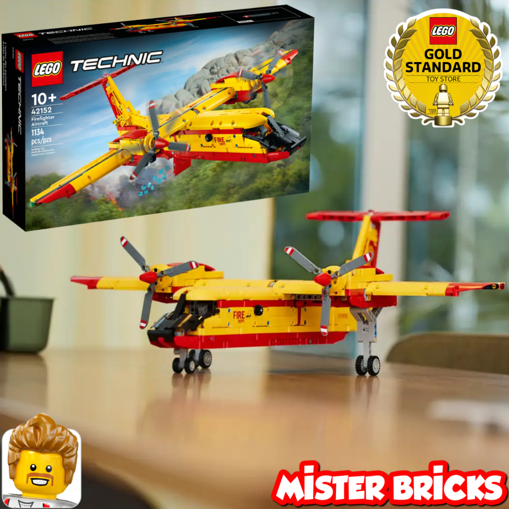 LEGO® Technic™ Firefighter Aircraft 42152 - Advanced Aerial Firefighting Model Set