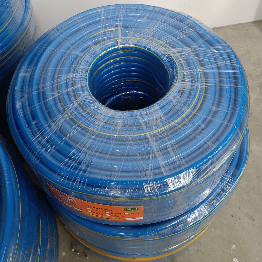 ท่อน้ำสีฟ้าpvc สายยางรดน้ำต้นไม้  5/8 1/2 3/4 ขายเป็นเมตร พร้อมส่ง - รูปที่ 6
