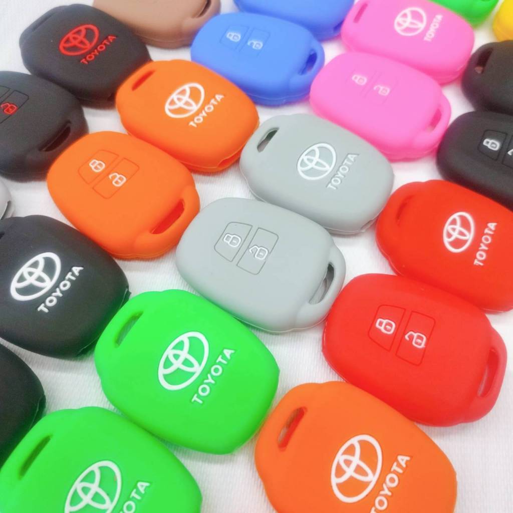 เคสกุญแจ ซิลิโคน กุญแจรีโมท standard key ใช้กับรุ่น 2 ปุ่ม TOYOTA NEW VIOS / NEW YARIS / YARIS ATIV