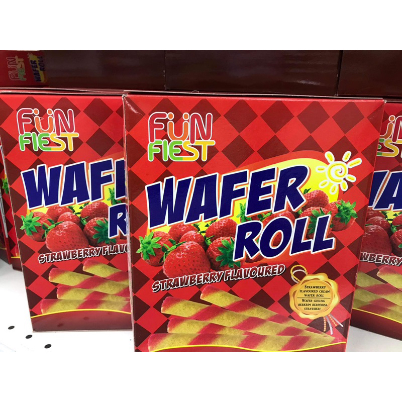 wafer roll ขนมอัดแท่ง