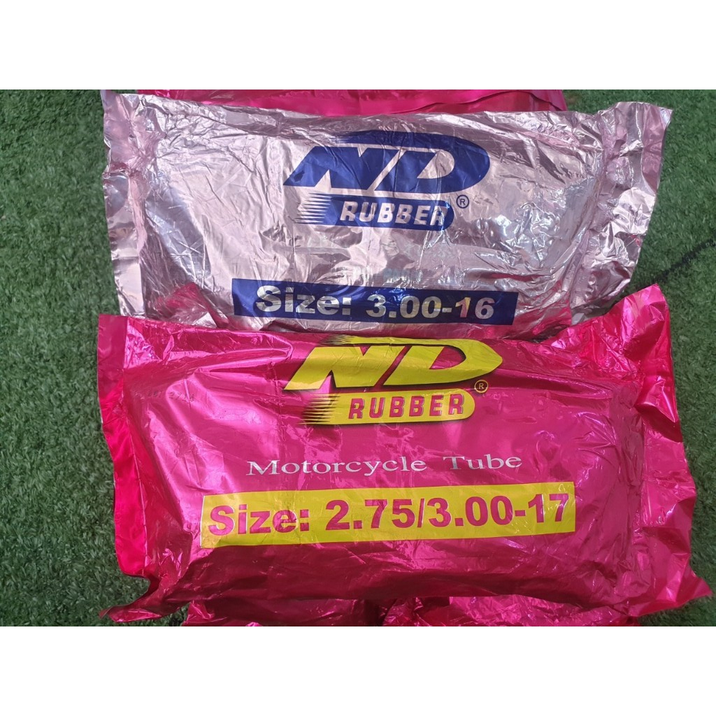 ยางใน มอเตอร์ไซค์ ยี่ห้อ ND RUBBER