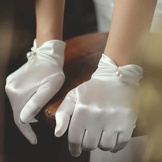 ถุงมือเจ้าสาว งานราตรี งานเลี้ยง พร้อมส่งจากกรุงเทพ
