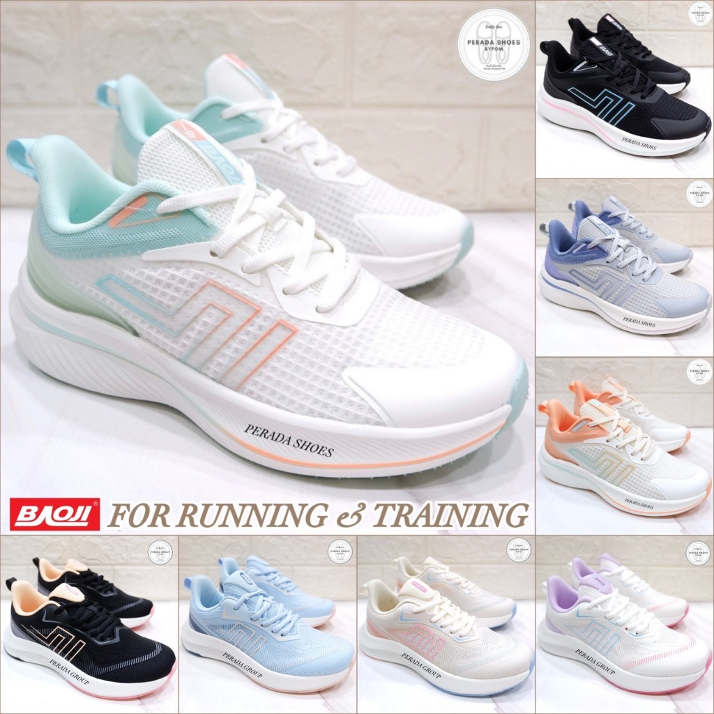 baoji for running แท้💯% รองเท้าวิ่ง รองเท้าผ้าใบ บาโอจิ รุ่น BJW952 / BJW1027