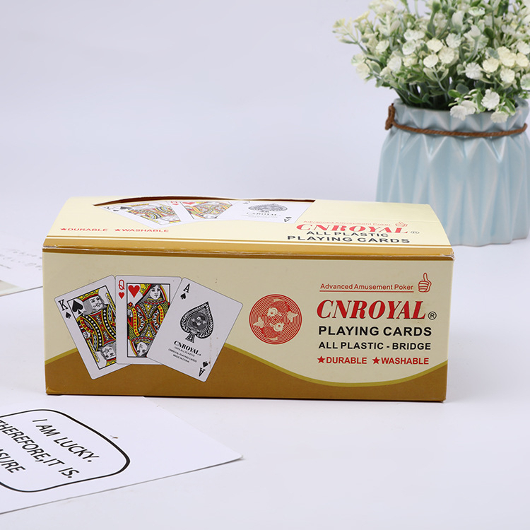 【จัดส่งจากประเทศไทย】(6 สำรับ) J.H พลาสติก GOLD-777 อย่างดี（ถูกกว่าซื้อคู่เดียว）