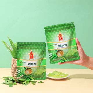 ลูกชิดอบแห้งไทโกกุ รสใบเตย (Premium Grade) 80กรัม หวานน้อย หอมกลิ่นใบเตย