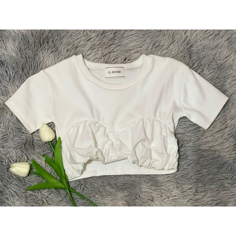เสื้อครอปงานป้าย G-Rose