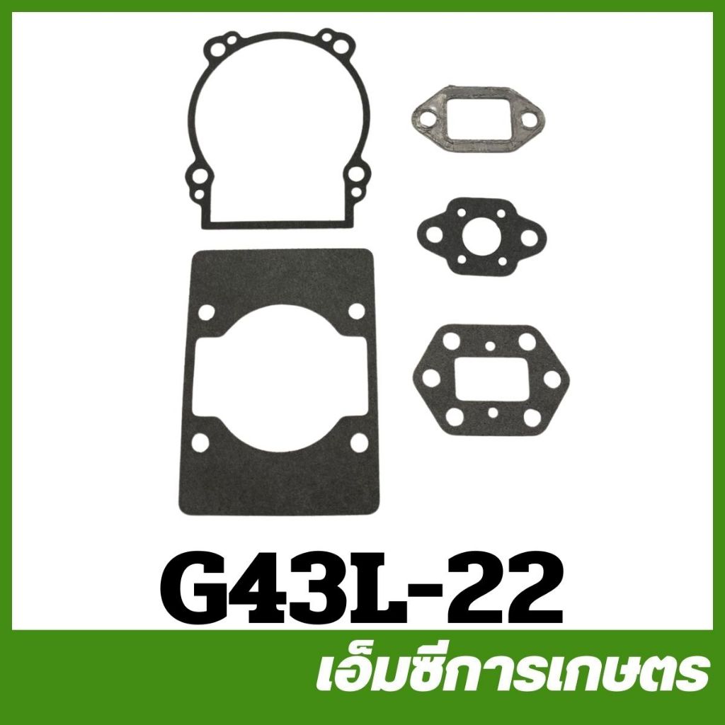 G43L-22 ประเก็นชุด G45L เครื่องตัดหญ้า