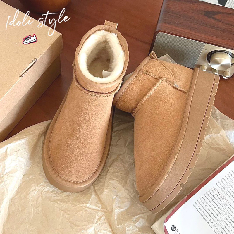 Idoli Style บูทบุขนกันหนาว พร้อมส่งในไทย 🇹🇭
