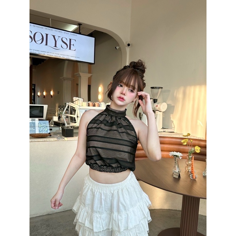 มีซับ🌷 เสื้อแขนกุด คุณหนู น่ารักมาก  / L2-4 // NUSA-ซับปีน - รูปที่ 4