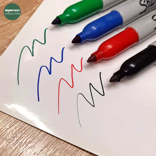 ปากกามาร์คเกอร์ Sharpie Marker - Fine ดำ/แดง/น้ำเงิน/เขียว