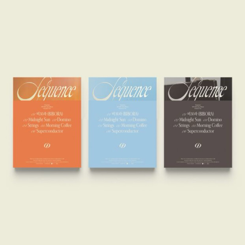 ✅✅ พร้อมส่ง ✅✅ อัลบั้ม SF9 – 13th Mini Album [Sequence] + การ์ดเบเนฟิต Ktown4U