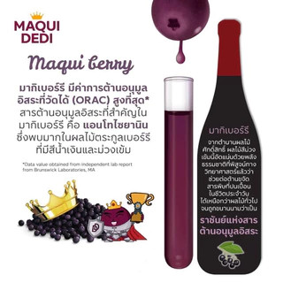 มากิพลัส (แพ็คคู่) น้ำหนักสุทธิ 750 มล จำนวน 2 ขวด MAQUI PLUS Duo