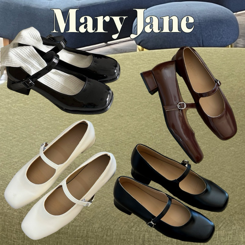 ♡̶ mary jane angel รองเท้าคัทชูทรงแมรี่เจน