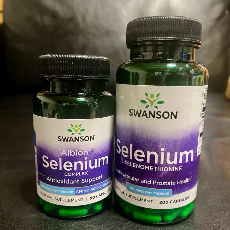 Swanson -Selenium 100mcg/200mcg