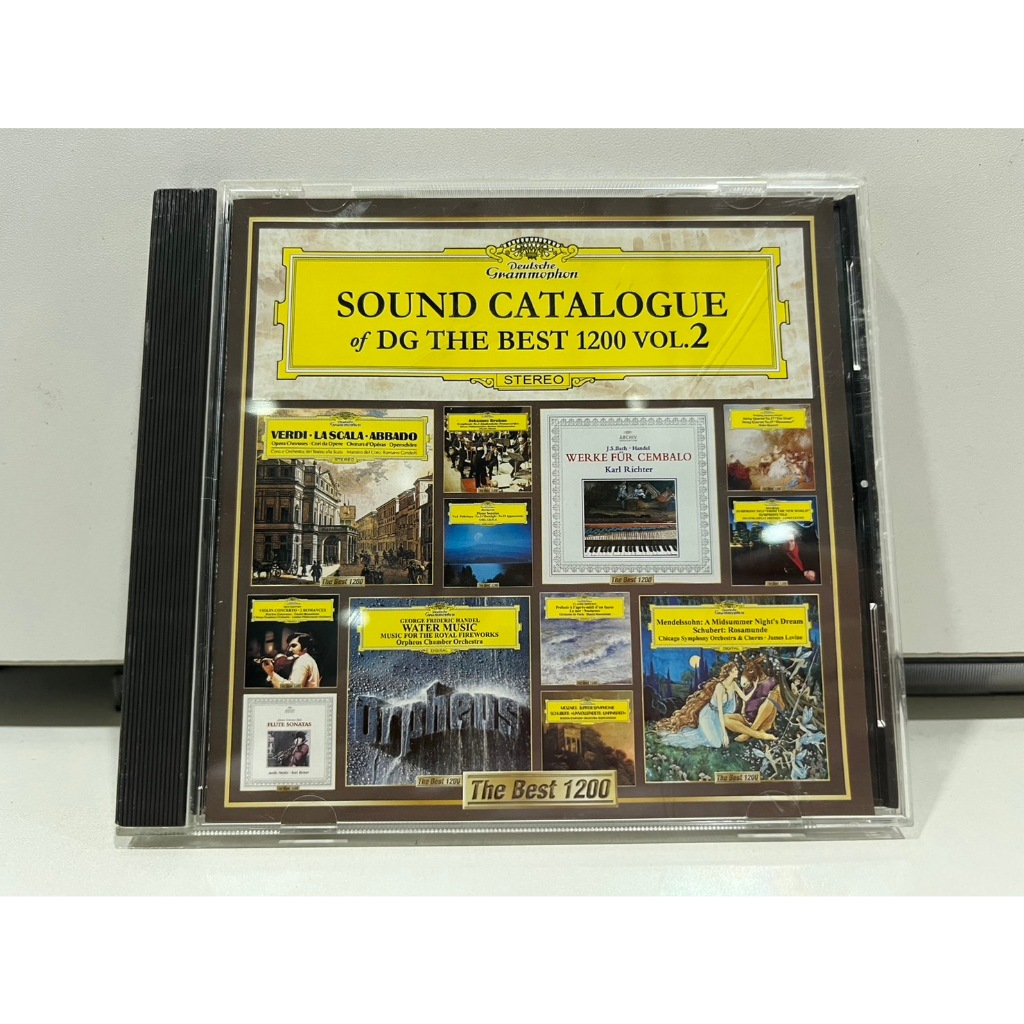 1   CD  MUSIC  ซีดีเพลง   SOUND CATALOGUE OF DG THE BEST 1200 VOL.2      (B6J40)