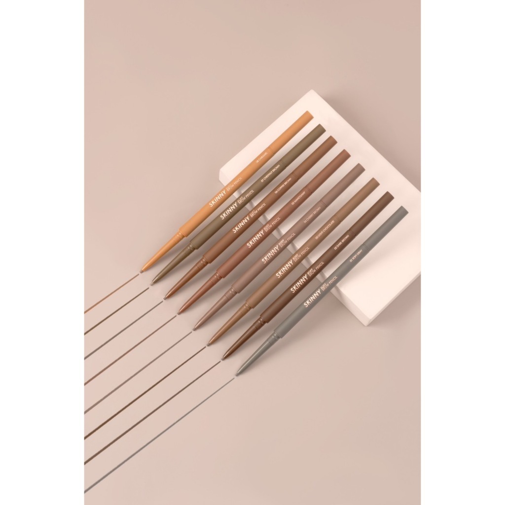 Cathy Doll karmart Skinny Brow Pencil 0.05g  ดินสอเขียนคิ้วหัวเล็ก 1.5mm - รูปที่ 3