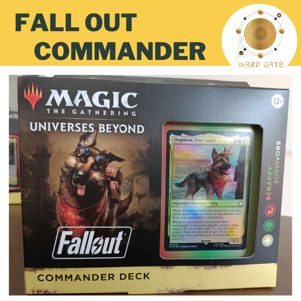 Magic The Gathering :Fall Out Commander Deck - Scrappy Survivors