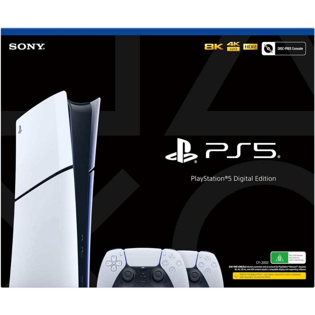 PlayStation 5 Digital Edition Slim (2 Controller)