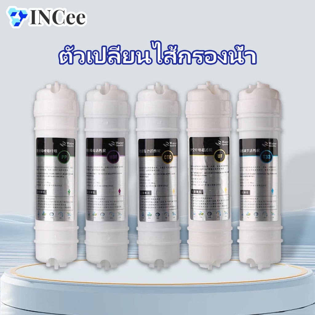 ชุดไส้กรองน้ำดื่ม กรองน้ำ 3-5 ขั้นตอน สำหรับเครื่องกรองน้ำระบบ UF