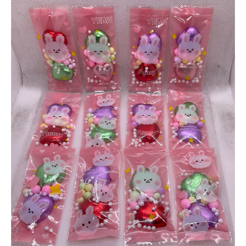 ช็อคโกแลต หัวใจ วาเลนไทน์ ของปัจฉิม ของแถมลูกค้า แพคละ 10 ชื้น