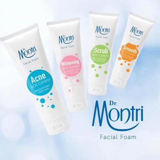 โฟมล้างหน้า Dr. Montri Facial Foam ดร.มนตรี เฟเชียล โฟม [62.5 g.] วิปโฟม ล้างหน้า