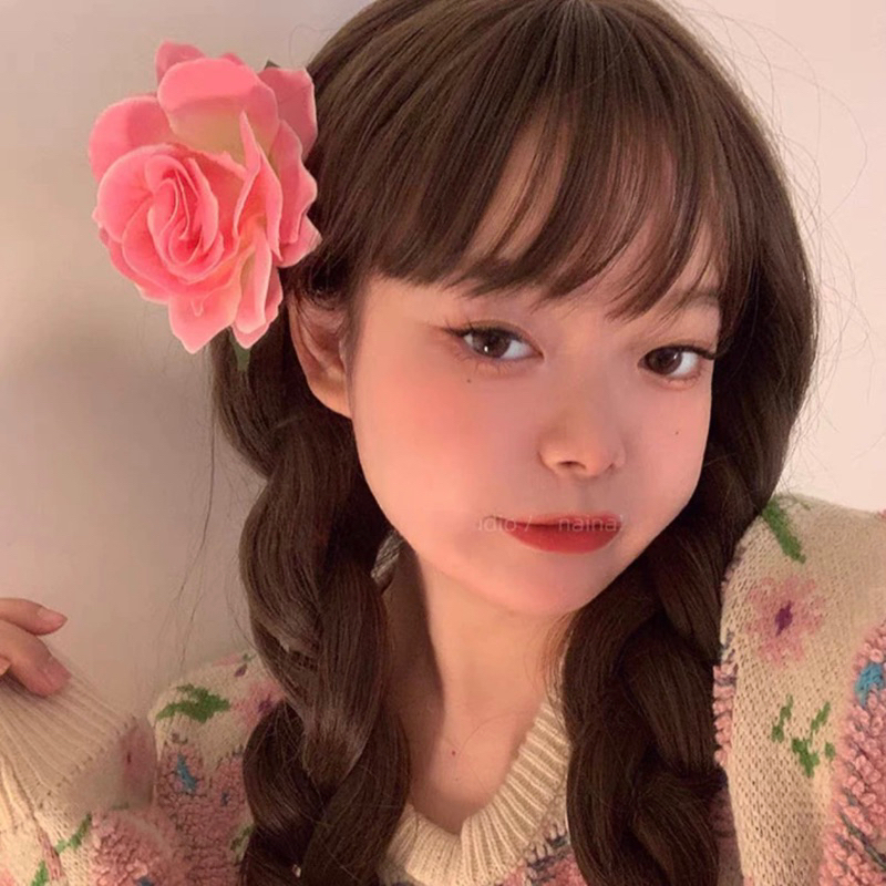Jolie Wiwii กิ๊บติดผม ดอกไม้ติดผม ดอกกล้วยไม้ กุหลาบ ทานตะวัน ลีลาวดี ราคา ถูกที่สุด ดีลบีเคเค แกลเลอรีภาพที่ 9