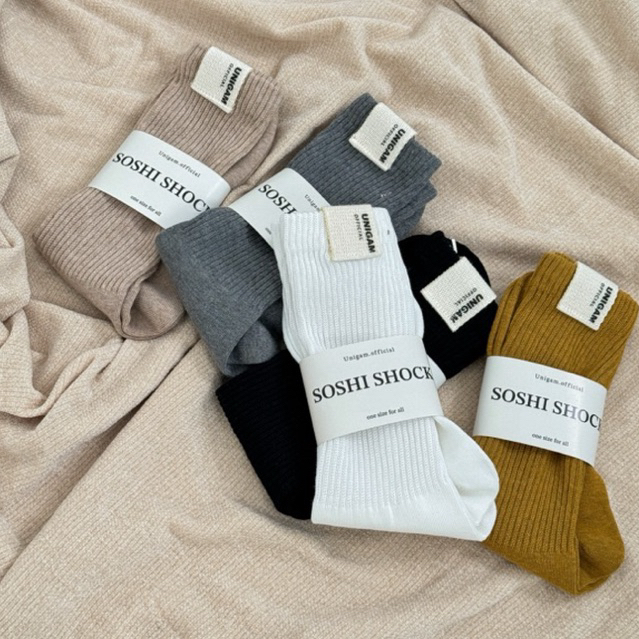 SOSHI SOCK 🧦 ถุงเท้าข้อยาว unigam