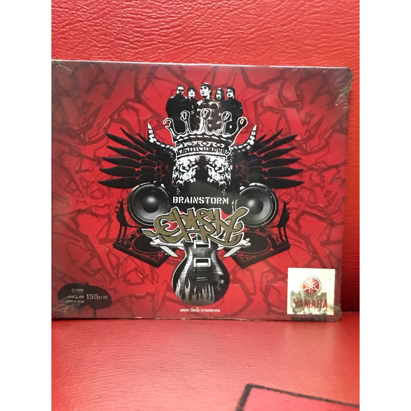 CD,ซีดีเพลงไทย CLASH BRAINSTORM แผ่นแท้ มาสเตอร์ มือ 1
