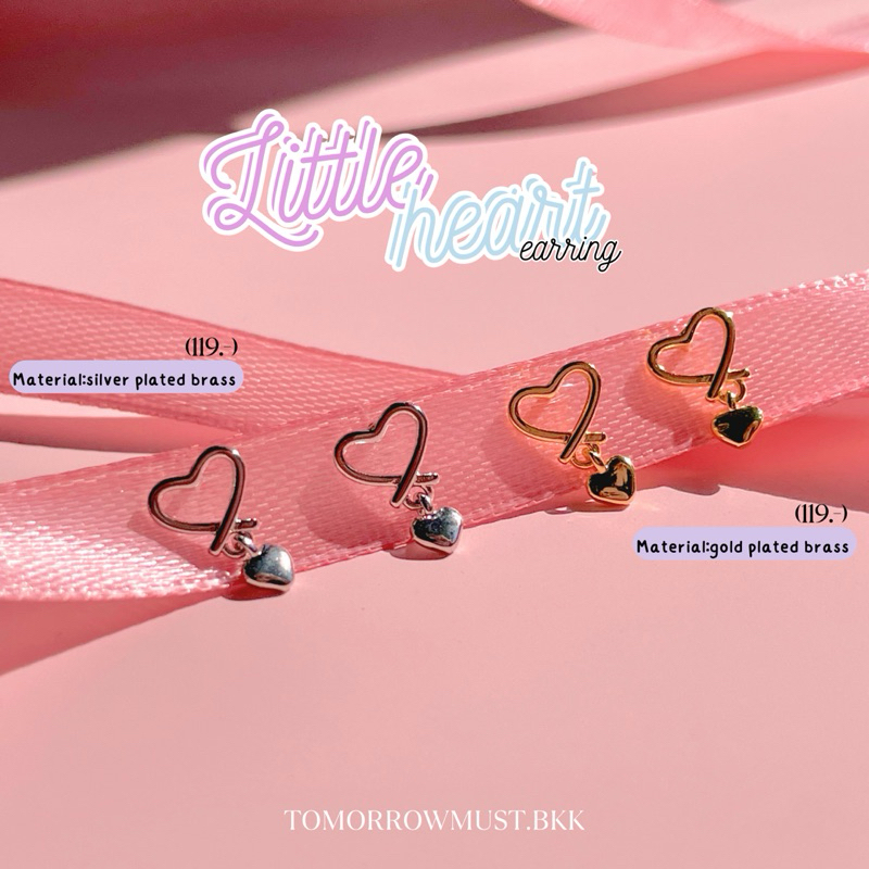 Little heart earring(119.-)