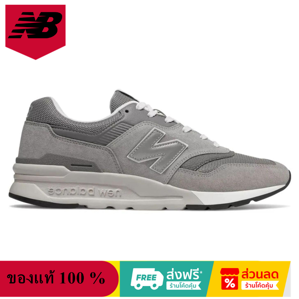 ของแท้100% New Balance 997 Grey Silver CM997HCA รองเท้าผ้าใบ