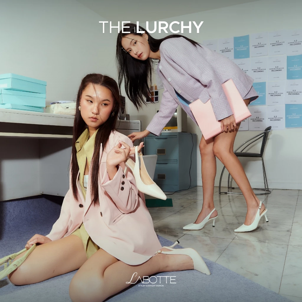 The Lurchy - Labotte.bkk รองเท้าส้นสูง รองเท้าไปงาน ( 777-7 )