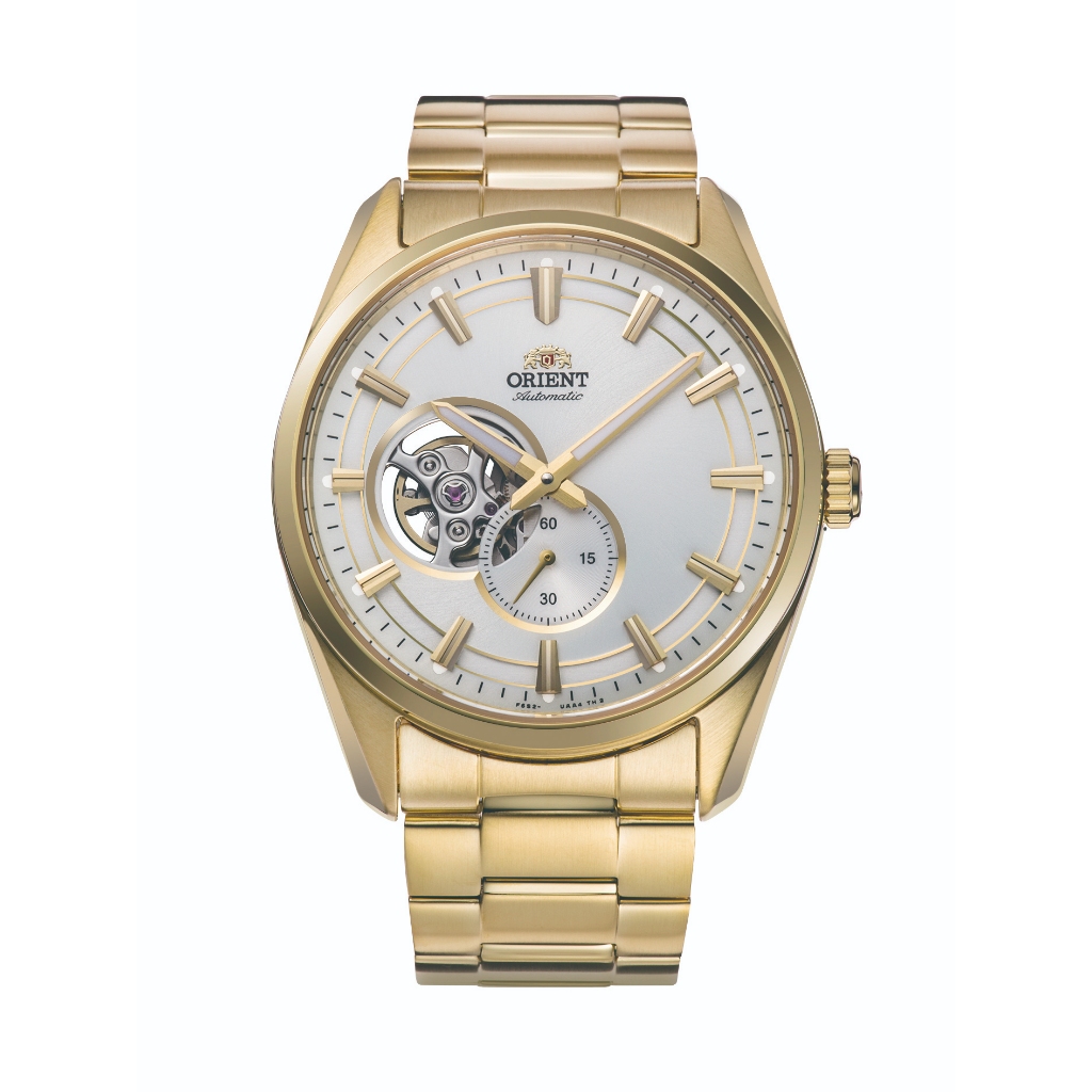 Orient Contemporary Mechanical สายเหล็ก Semi Skeleton RA-AR0007S / RA-AR0008E / RA-AR0009L / RA-AR0010R