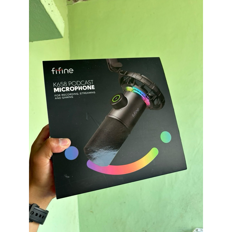 ไมค์ มือสอง FIFINE K658 PODCAST ลดได้ติดต่อมาเลยงับ