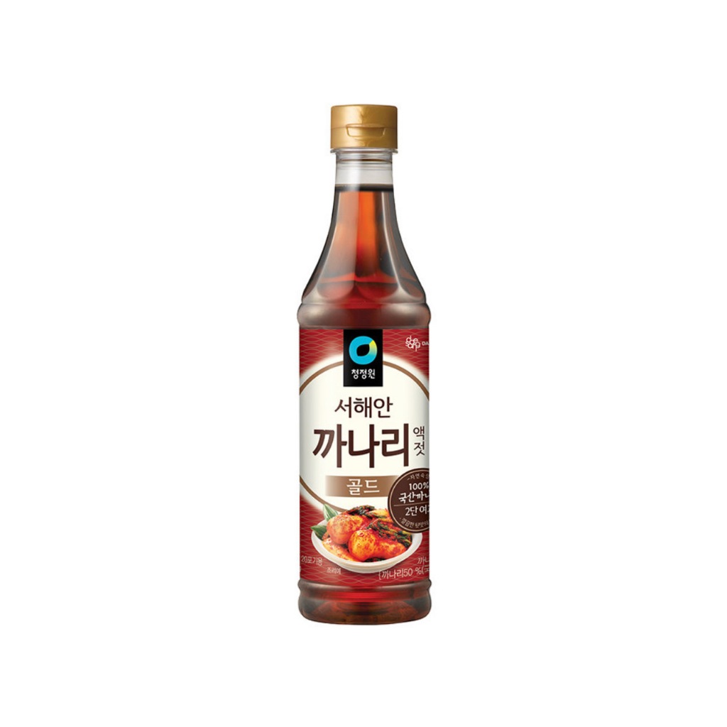 [ของแท้] 서해안까나리액젓 Chungjungone Sand Lance Fish Sauce (น้ำปลาแซนด์แลนซ์) 500g/1kg