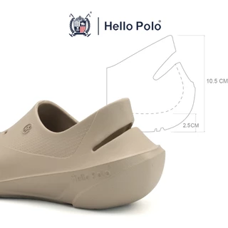 [New arrivals] Hello Polo รองเท้าแตะลำลอง รองเท้าแบบสวม Unisex แฟชั่น รุ่น HP8024 Size 36 - 45