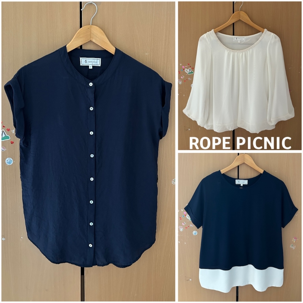 เสื้อผู้หญิงแขนสั้น แบรนด์ ROPE PICNIC แท้💯%