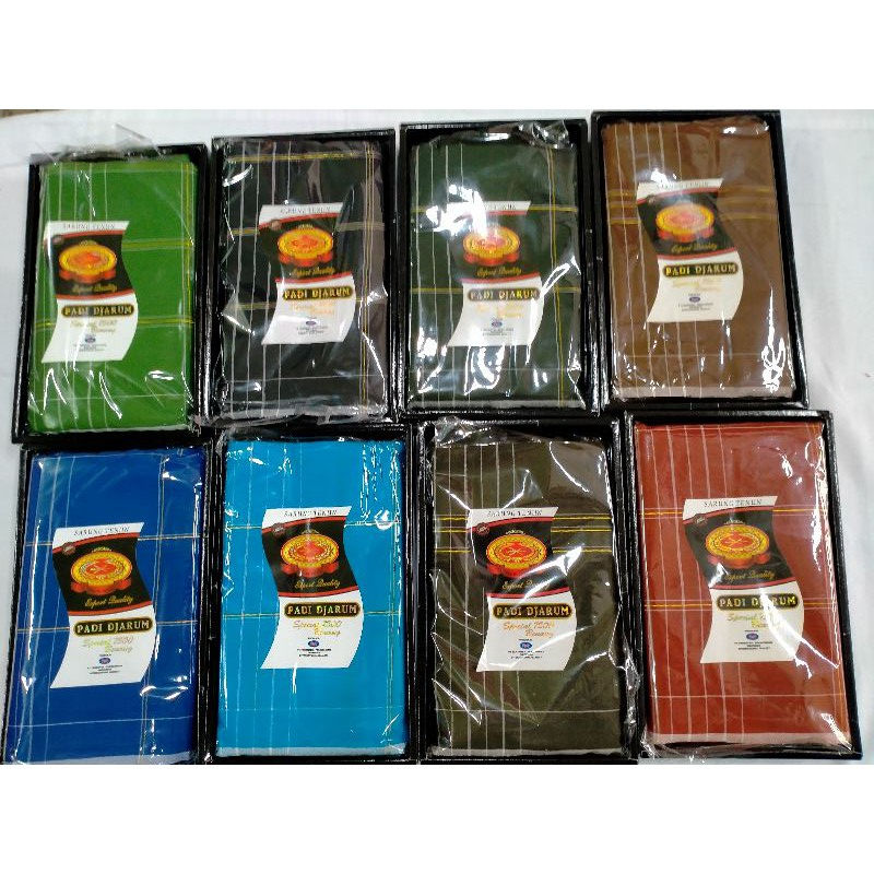 ผ้าสโร่งผู้ชาย ผ้านุ่ง BRAND PADI DJARUM รุ่นลายทอง ราคา170