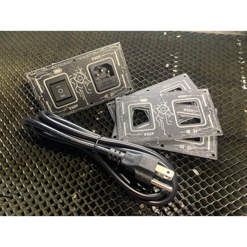เพลทไฟ2ระบบAC-DCสำหรับงานตู้ลำโพงบลูทูธและงานDIY