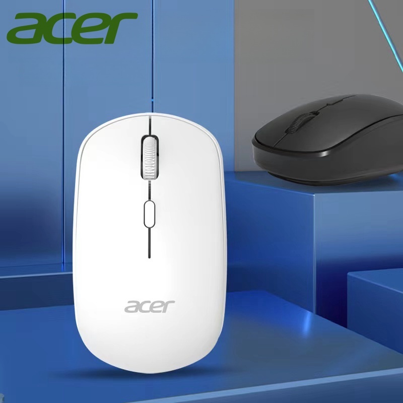 Acer OMR210เมาส์ไร้สายเกมโฮมออฟฟิศแบบพกพาโน๊ตบุ๊คเด็กชายและเด็กหญิง คอมพิวเตอร์ตั้งโต๊ะพกพาได้ไม่จำกัดสากล