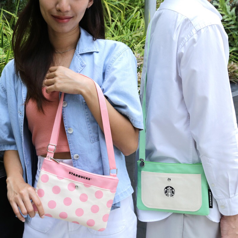 [ของแท้] Starbucks Clutch Bag | กระเป๋าถือสตาร์บัคส์ พร้อมให้สะสมเป็นเจ้าของกันแล้ววันนี้ สินค้ามีจำนวนจำกัด‼️