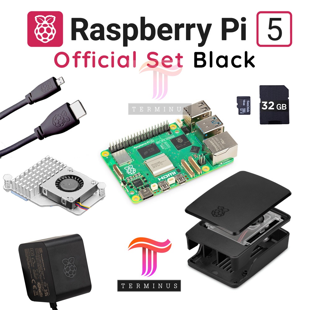 Official Raspberry Pi 5 (Made in UK) Set