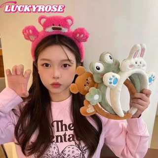 ที่คาดผมหรูหรา น่ารัก การ์ตูน อุปกรณ์เสริมผม ตุ๊กตา สาว แฟชั่น