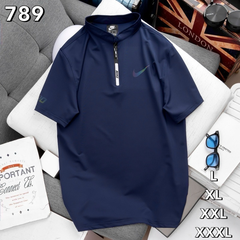 เสื้อกีฬาผู้ชายคอจีน มีซิปใส่สบาย