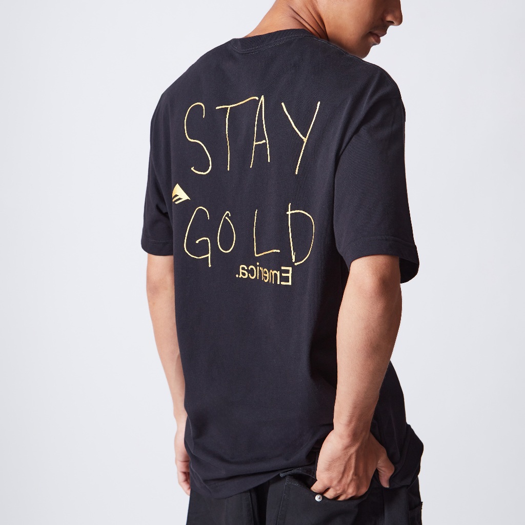 EMERICA เสื้อยืดผู้ชาย STAY GOLD SCRIBBLE