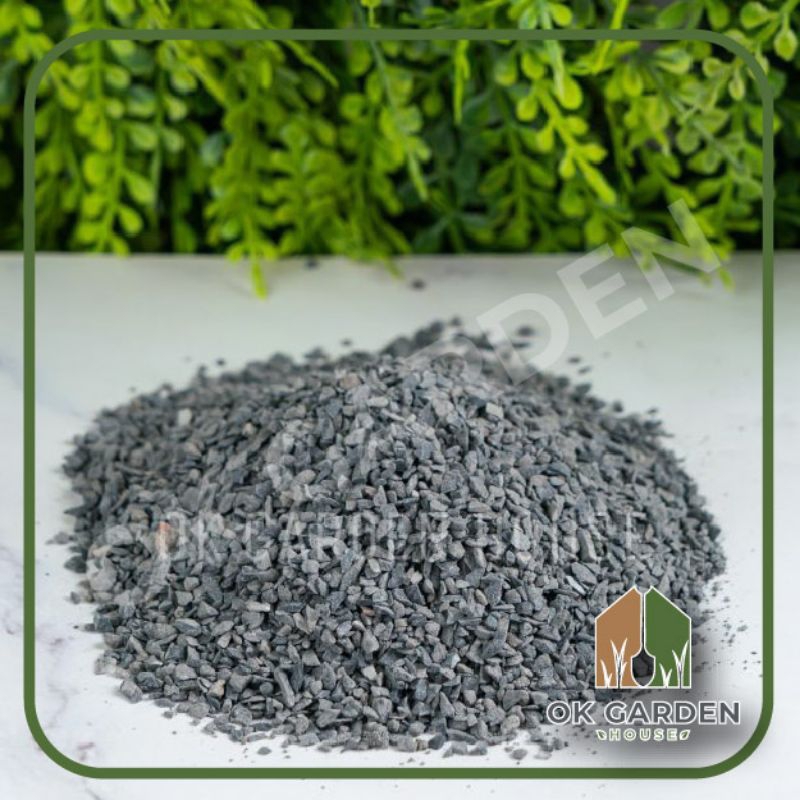 Ok Garden House หินขัดสีดำ